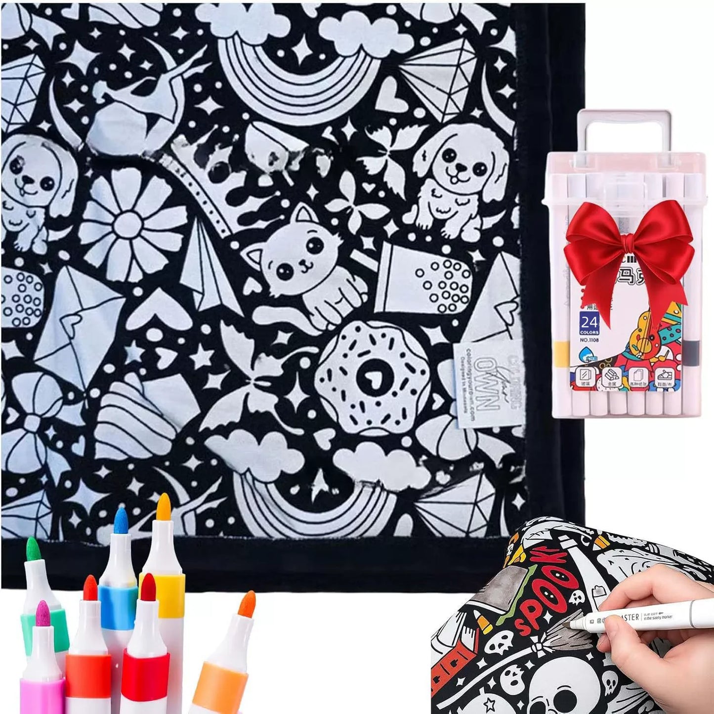 DrawSnug™ Coloring Blanket