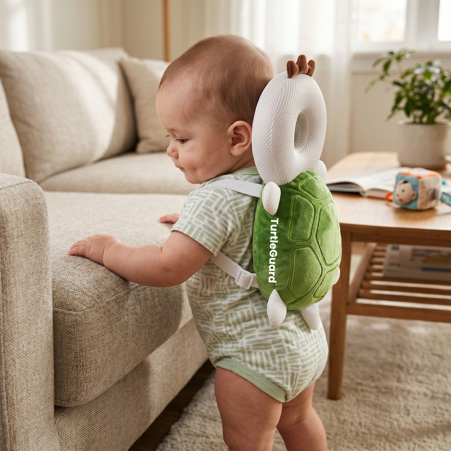 TurtleGuard™ Baby Head Protector