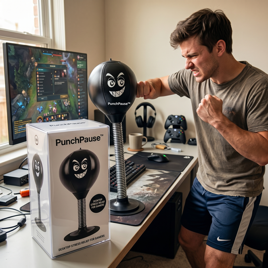 PunchPause™ Desktop Stress Buster