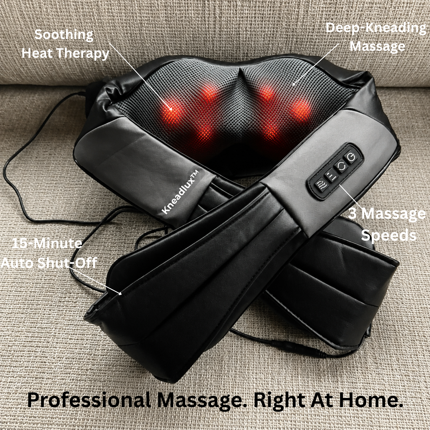 Kneadlux™ Deep-Kneading Massager