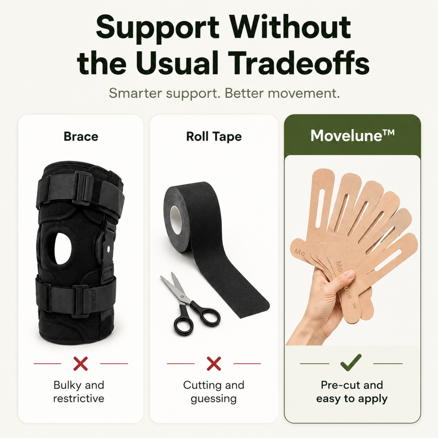 Movelune™ Flexible Knee Support