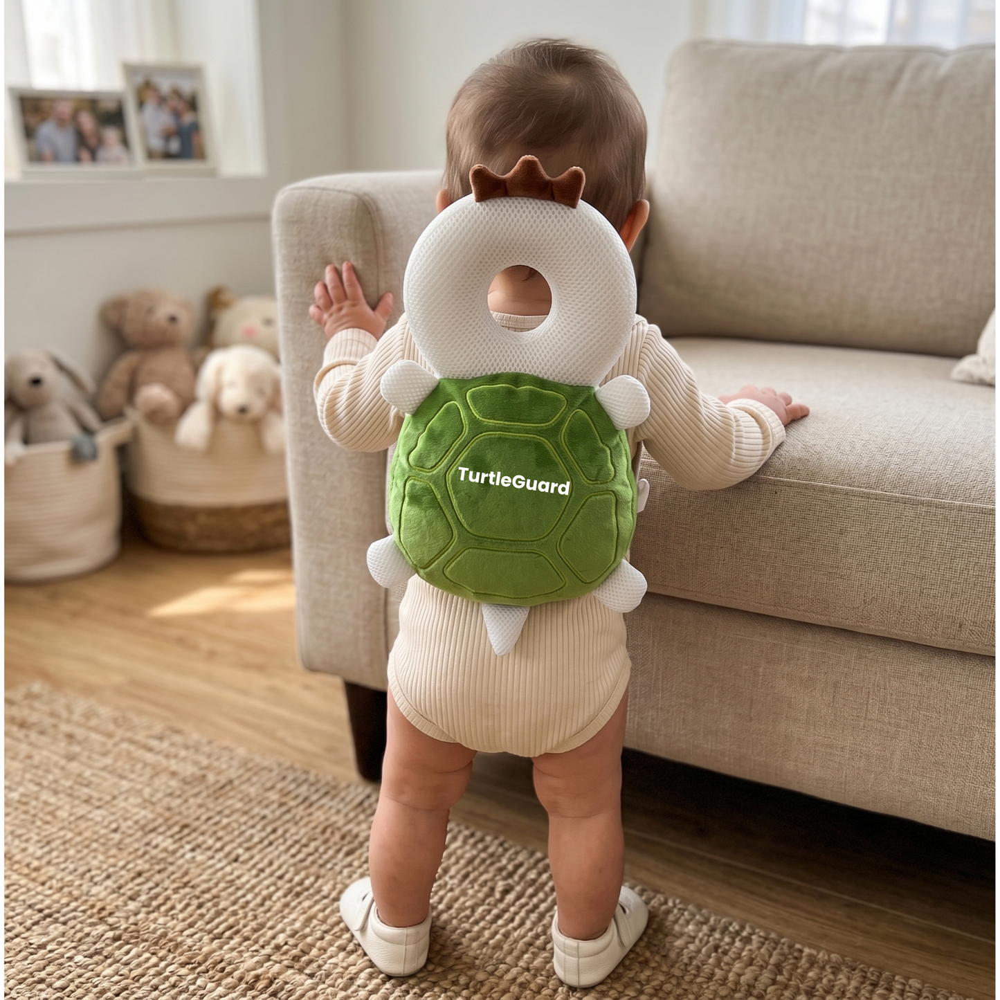 TurtleGuard™ Baby Head Protector