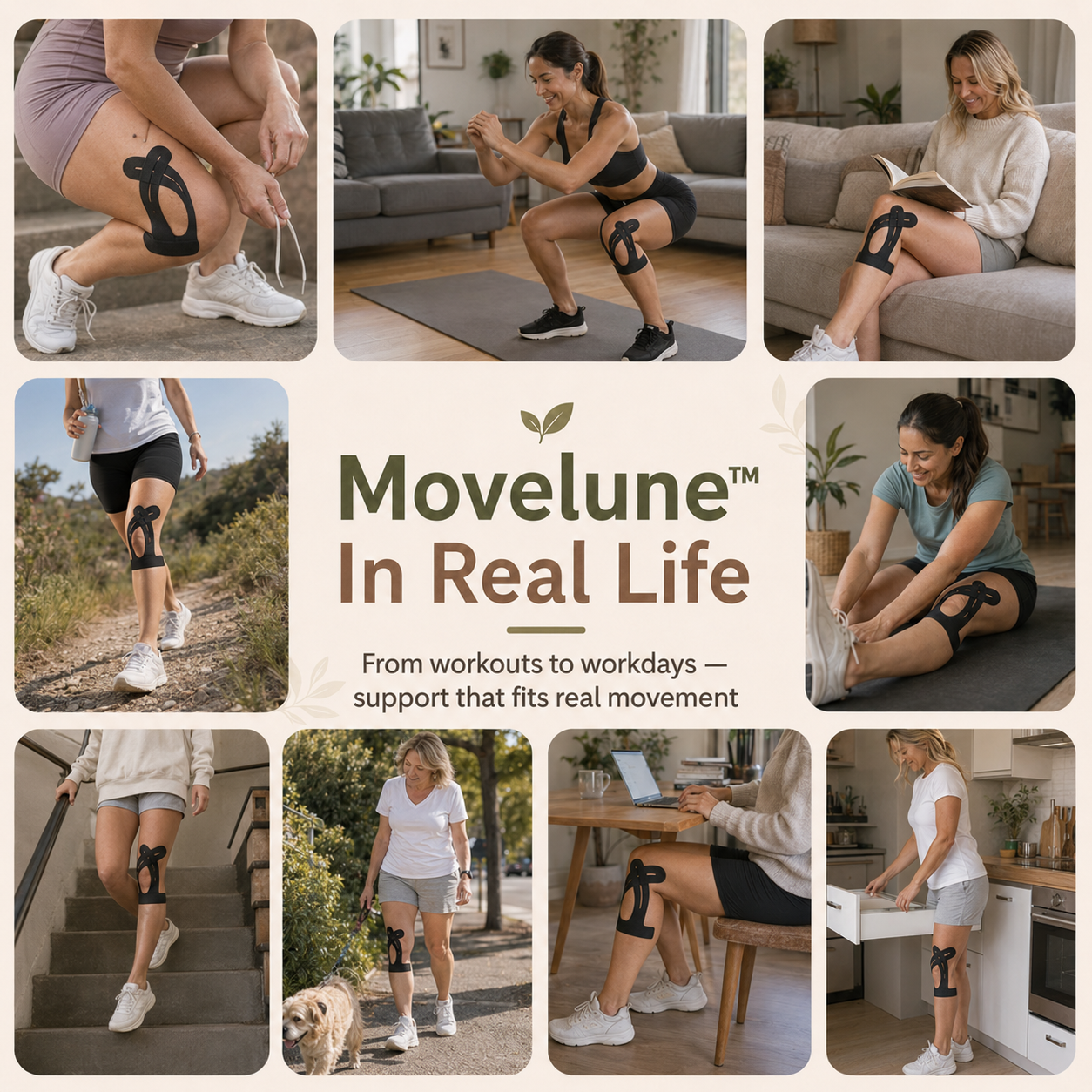 Movelune™ Flexible Knee Support