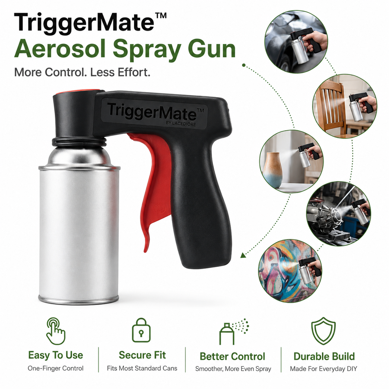 TriggerMate™ Aerosol Spray Gun
