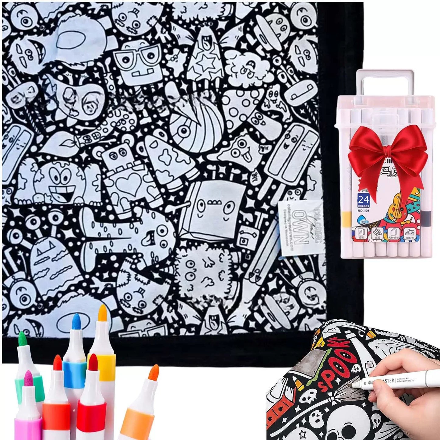 DrawSnug™ Coloring Blanket