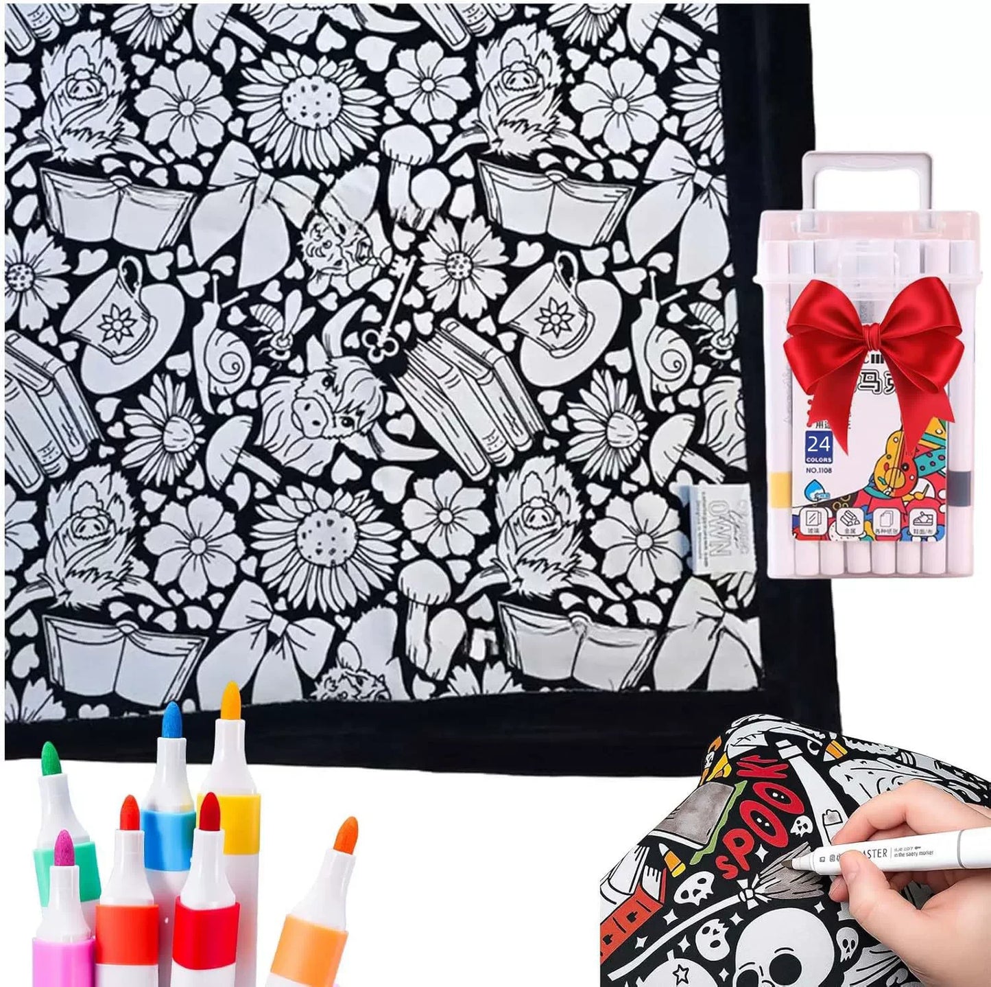 DrawSnug™ Coloring Blanket