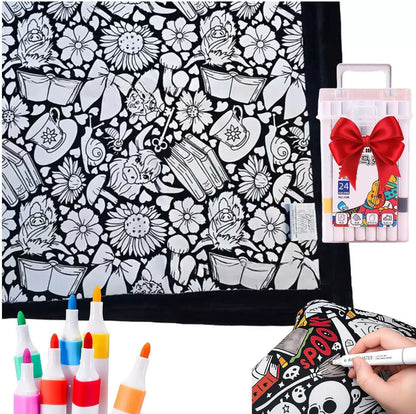 DrawSnug™ Coloring Blanket