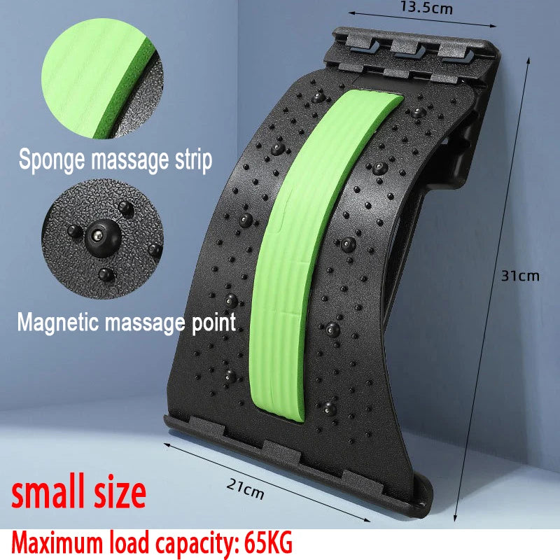 Lumbar Stretcher Device for Lower Back Pain Lower Device for Back Opening Yoga Spine Correction Pillow for Back Chiropractic YBA