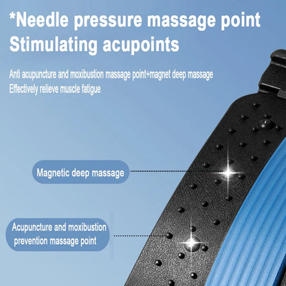 Lumbar Stretcher Device for Lower Back Pain Lower Device for Back Opening Yoga Spine Correction Pillow for Back Chiropractic YBA