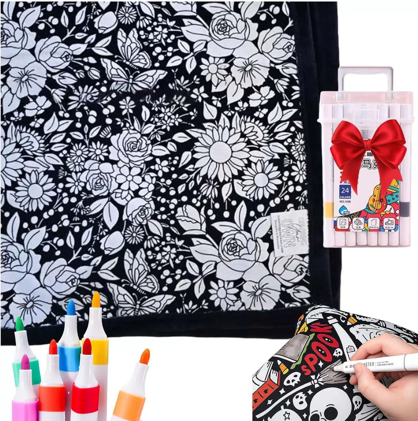 DrawSnug™ Coloring Blanket