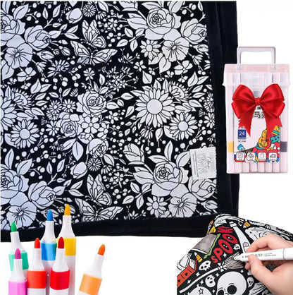 DrawSnug™ Coloring Blanket