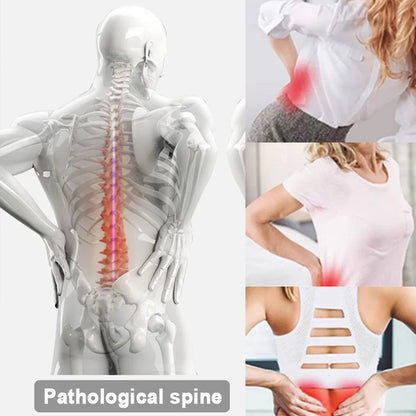 Lumbar Stretcher Device for Lower Back Pain Lower Device for Back Opening Yoga Spine Correction Pillow for Back Chiropractic YBA