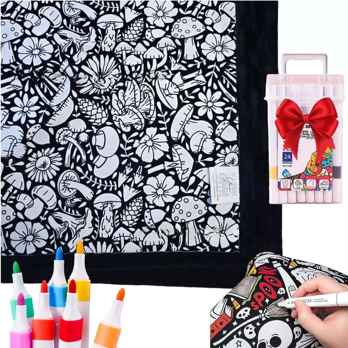 DrawSnug™ Coloring Blanket