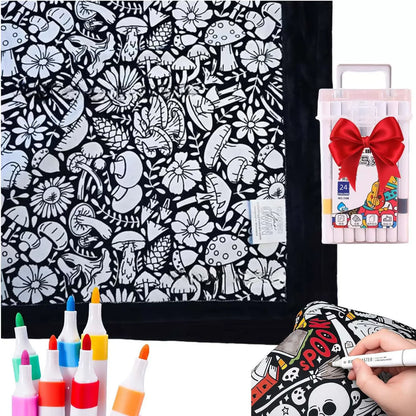 DrawSnug™ Coloring Blanket