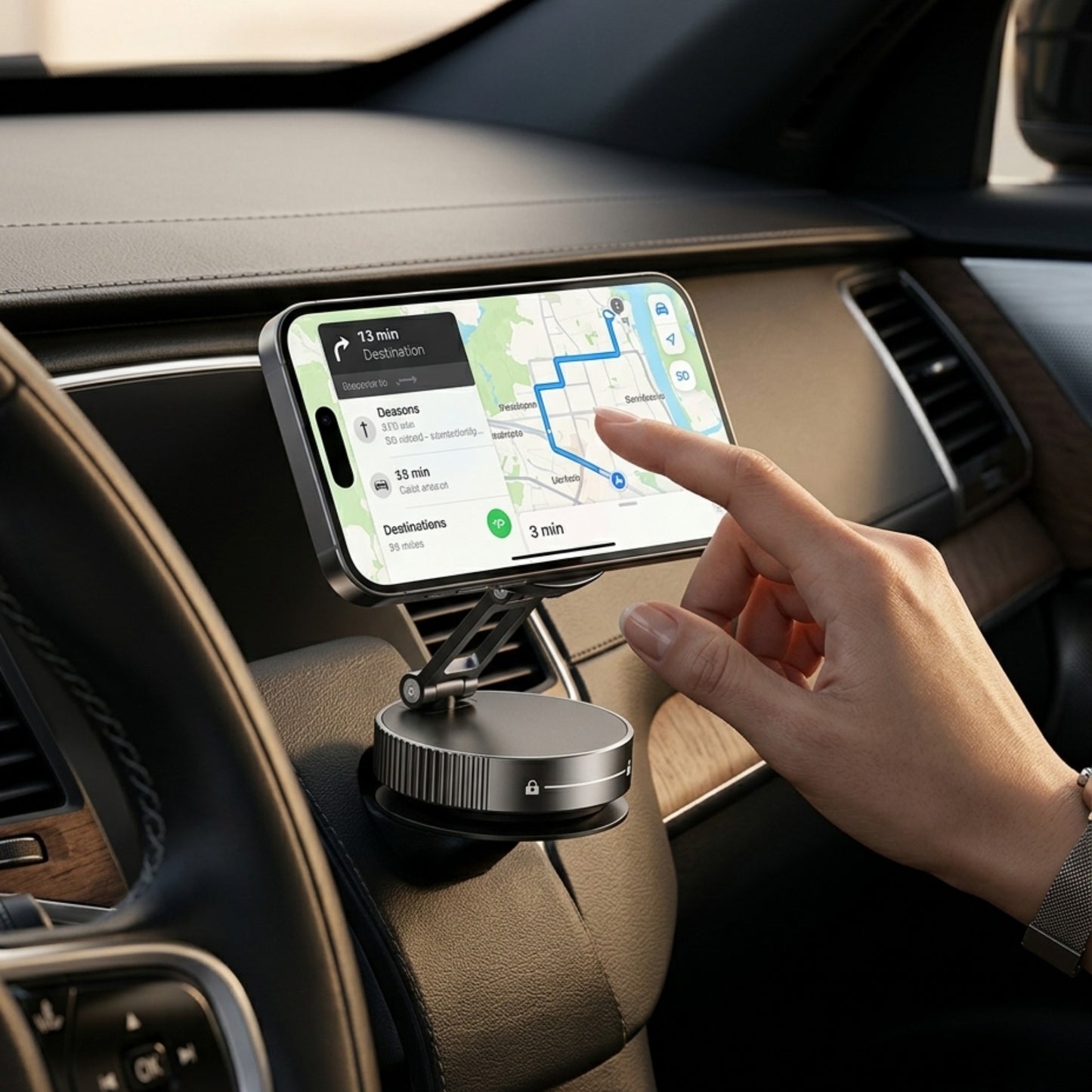 GripVault™ Magnetic Phone Mount