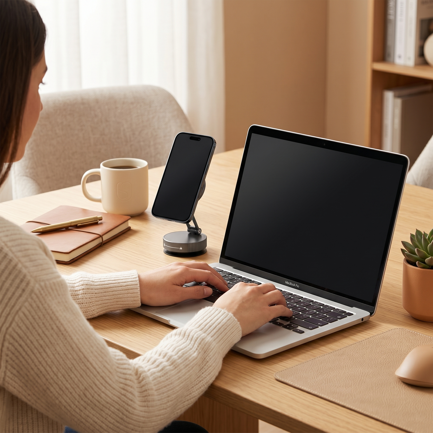 GripVault™ Magnetic Phone Mount