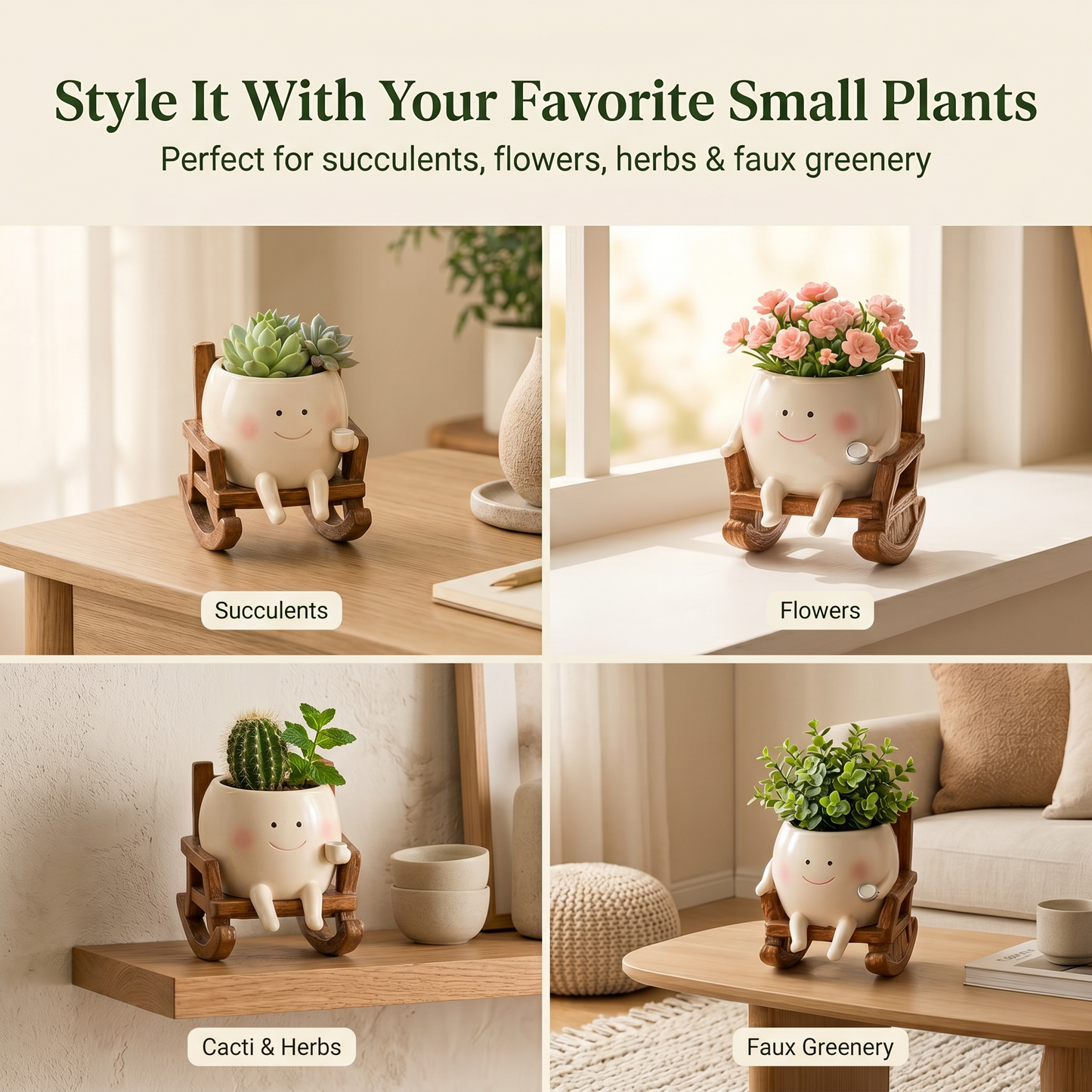 HomiRoot™ Happy Planter