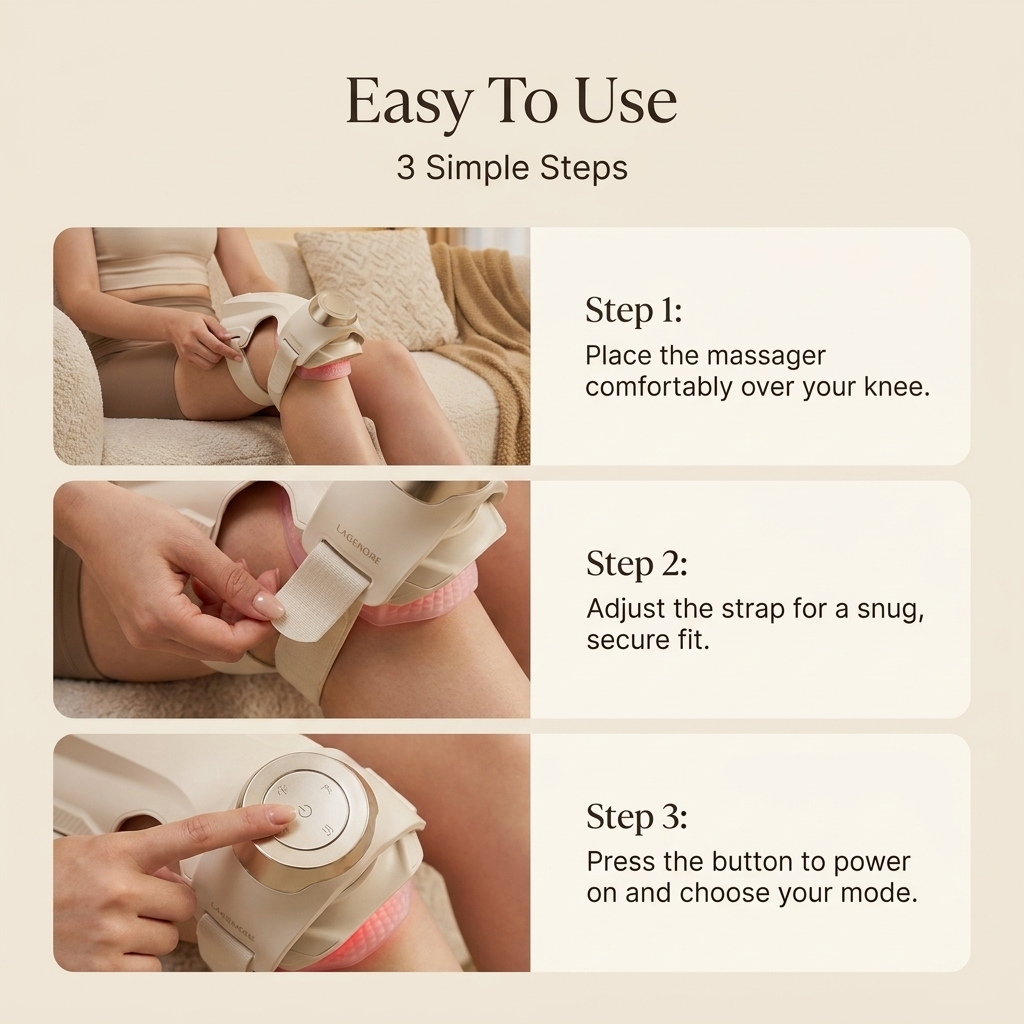 Knevera™ Heated Knee Massager